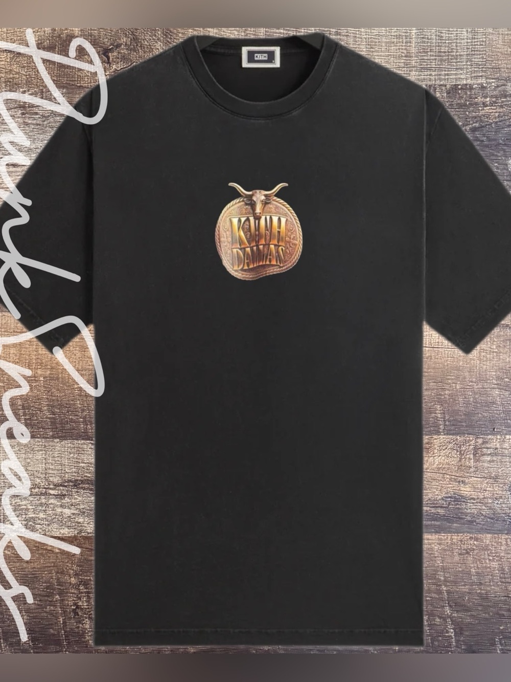 Kith Dallas Belt Buckle Vintage Jones Tee • Store Exclusive • 2026